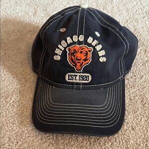 Reebok Navy and Orange Chicago Bears Hat